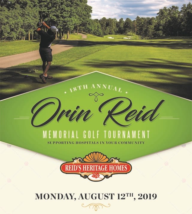 Orin Reid Memorial Golf Tournament Header