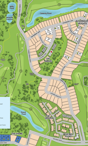 Cobble Beach Site Plan